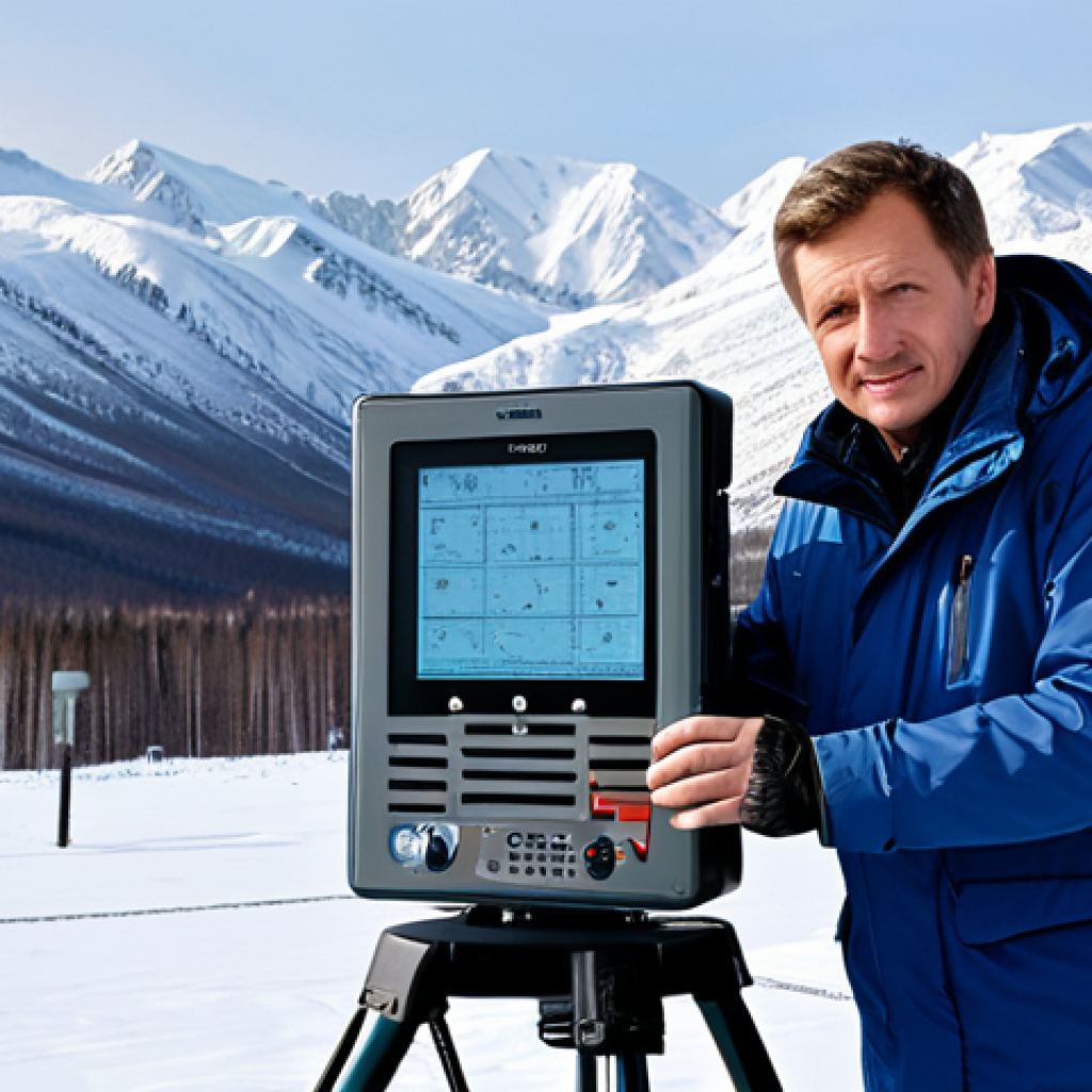 극한 환경 여행 시 필요한 인프라 이해 - Remote Weather Station**

"A fully clothed meteorologist, wearing appropriate cold-weather gear, wor...