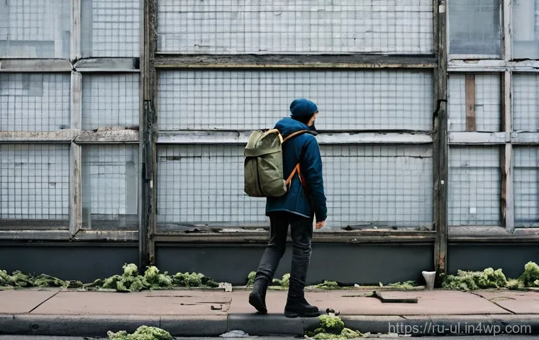 극한 환경에서의 음식 조달 방법 - **Urban Scavenging in a Desolate City:**
    "A lone, determined individual, dressed in practical, l...